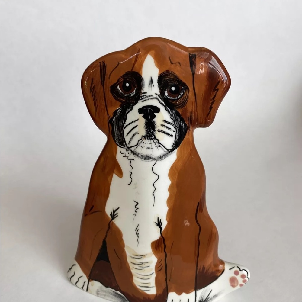 For St. BERNARD dog lovers! A new handmade vase